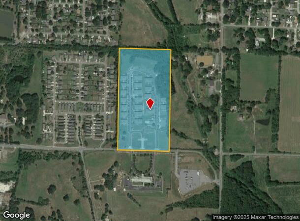  1620 Middle Rd, Conway, AR Parcel Map