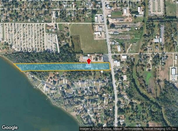 810 S Main St, Highlands, TX Parcel Map