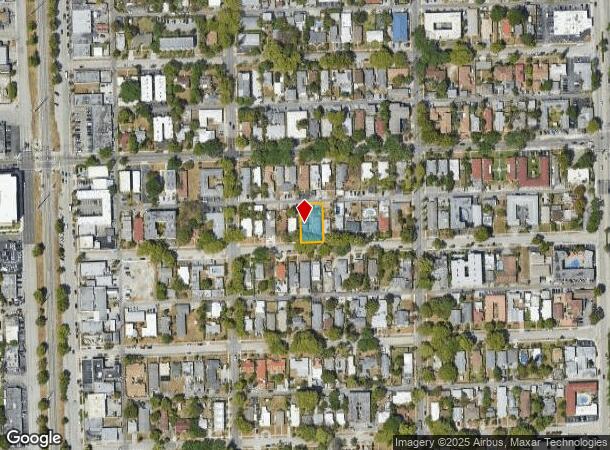 1933 Dewey St, Hollywood, FL Parcel Map