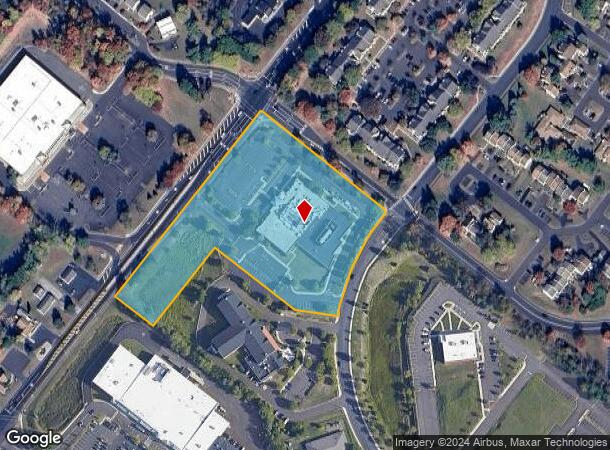  500 W Butler Ave, Chalfont, PA Parcel Map