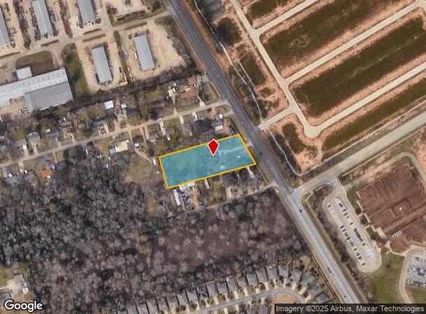 851 Beach Airport Rd, Conroe, TX Parcel Map