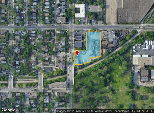  2825 Cedar Ave S, Minneapolis, MN Parcel Map