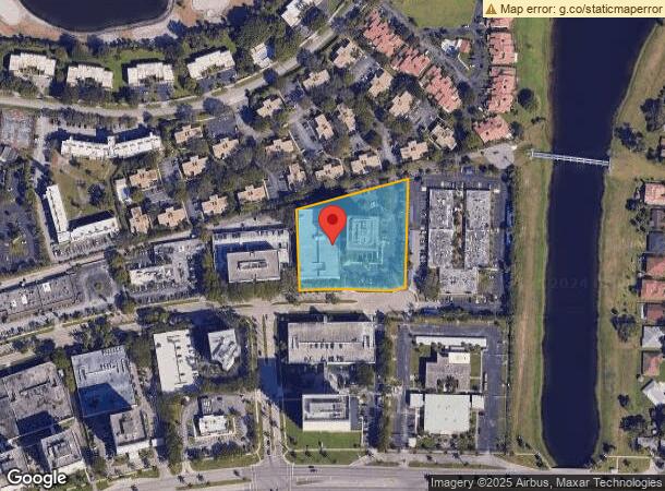  1601 Forum Pl, West Palm Beach, FL Parcel Map