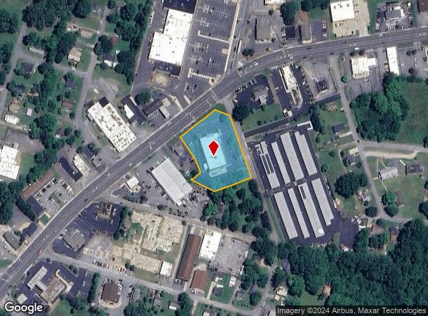  1160 16Th St Ne, Hickory, NC Parcel Map