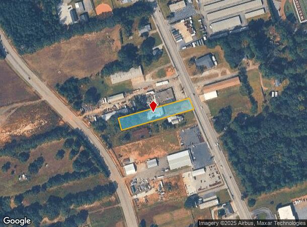  513 Pearman Dairy Rd, Anderson, SC Parcel Map