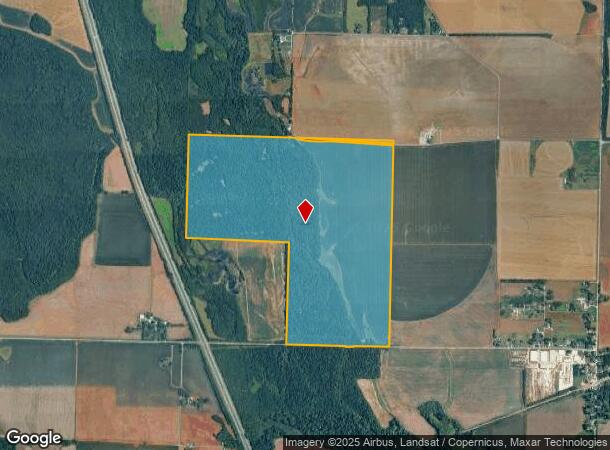 Between Zion Church Ln, Belle Mina, AL Parcel Map