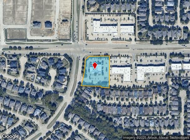 955 W Stacy Rd, Allen, TX Parcel Map