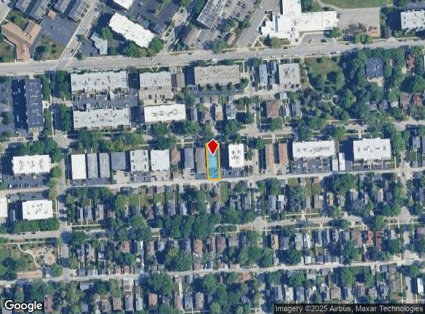  1475 Ashland Ave, Des Plaines, IL Parcel Map
