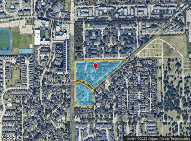  2215 Avenida La Quinta St, Houston, TX Parcel Map