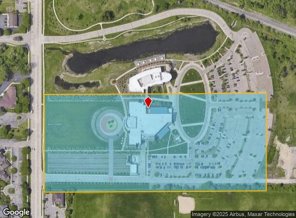 4100 Okemos Rd, Okemos, MI Parcel Map