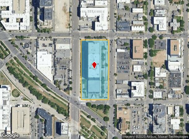  700 N Broadway, Denver, CO Parcel Map