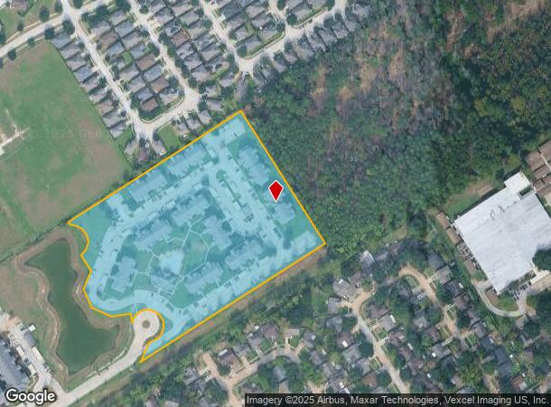  16350 Ella Blvd, Houston, TX Parcel Map