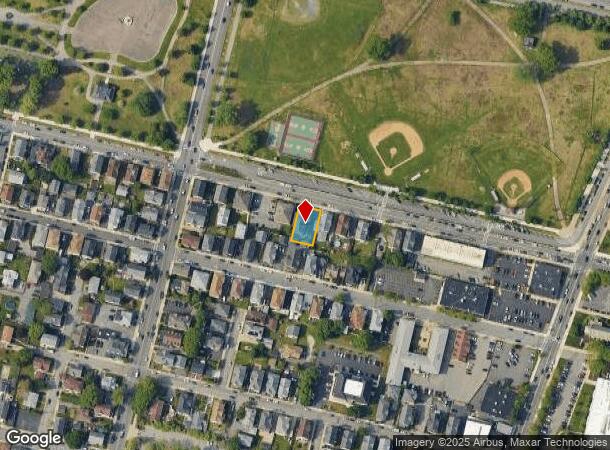  579 Middle St, Fall River, MA Parcel Map