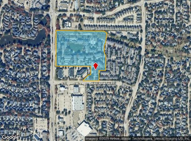 3700 Preston Rd, Plano, TX Parcel Map