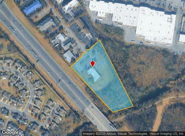 210 Chaffin Pl, Murfreesboro, TN Parcel Map