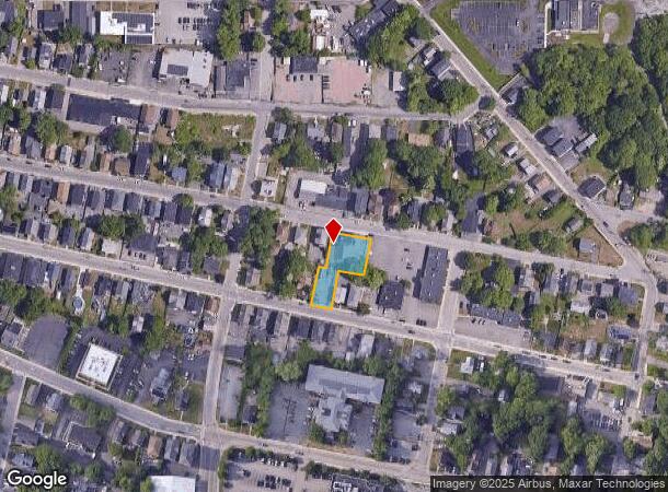 61 Holman St, Attleboro, MA Parcel Map