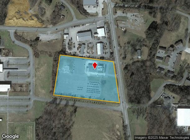  1851 S Jefferson Ave, Cookeville, TN Parcel Map