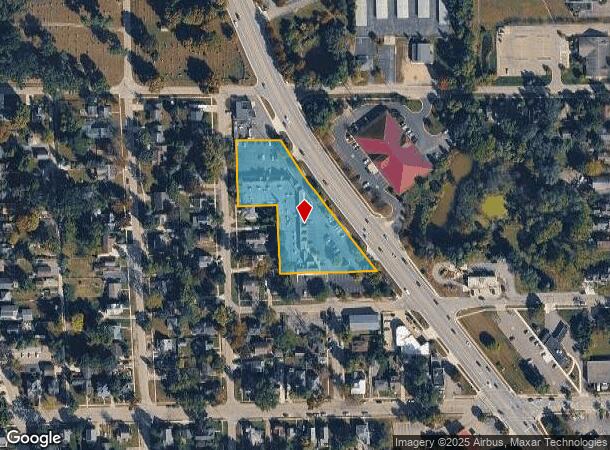 209 N Park Blvd, Lake Orion, MI Parcel Map