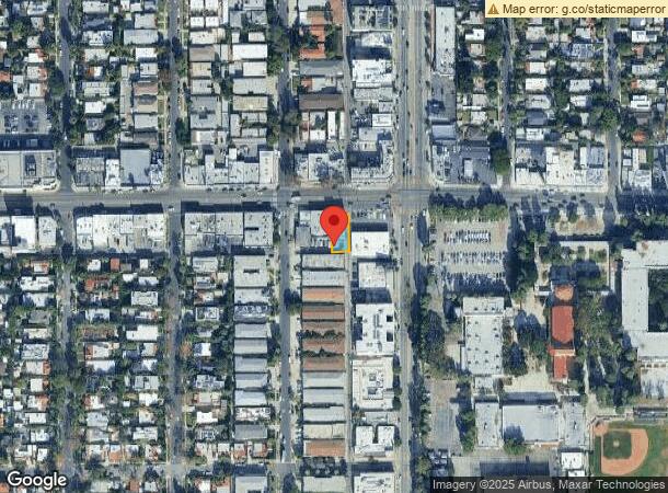  7912 Melrose Ave, Los Angeles, CA Parcel Map