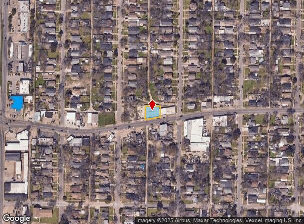 2111 W Clarendon Dr, Dallas, TX Parcel Map