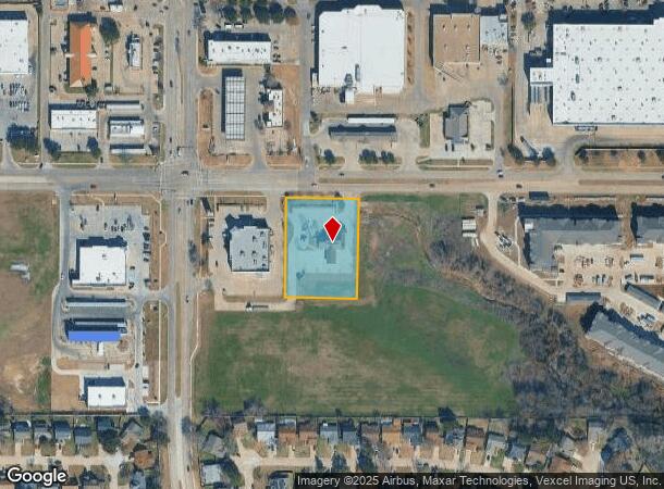 2525 W Bardin Rd, Arlington, TX Parcel Map
