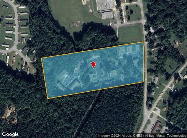  390 Henderson Rd, Roxboro, NC Parcel Map