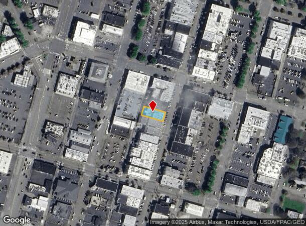 1247 Commerce Ave, Longview, WA Parcel Map