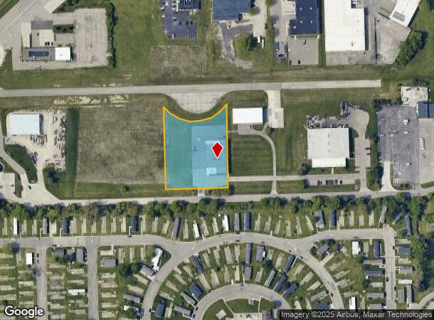  3022 Airpark Dr S, Flint, MI Parcel Map