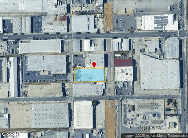  4906 Alcoa Ave, Vernon, CA Parcel Map