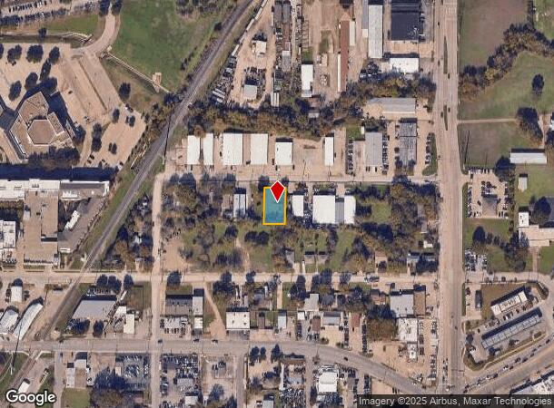  124 Austin St, Garland, TX Parcel Map