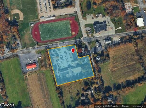 120 W Center St, West Bridgewater, MA Parcel Map