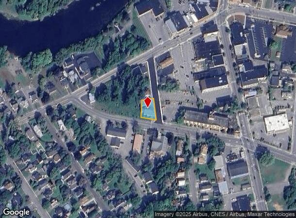  16 Church St, Massena, NY Parcel Map