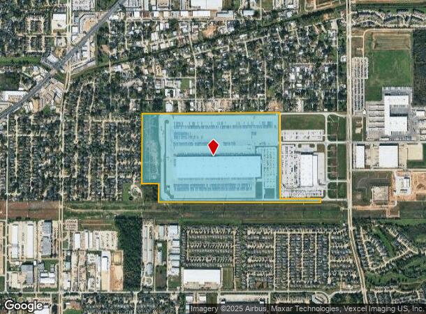  11333 N Gessner Rd, Houston, TX Parcel Map