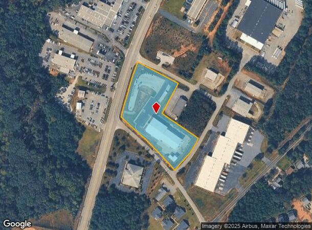  100 Commerce Blvd, Anderson, SC Parcel Map