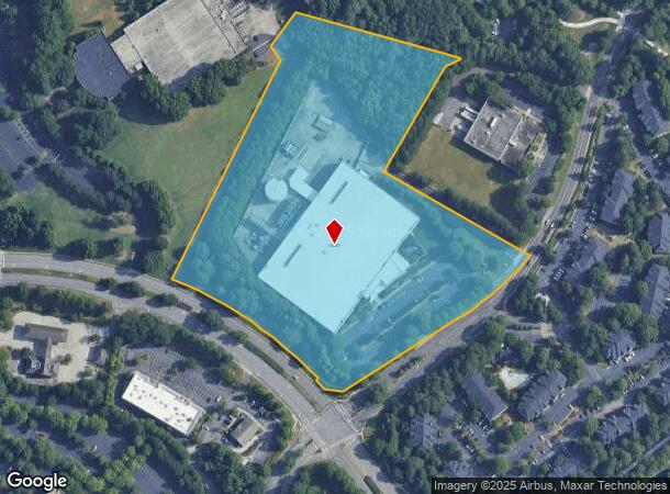 1650 Union Hill Rd, Alpharetta, GA Parcel Map