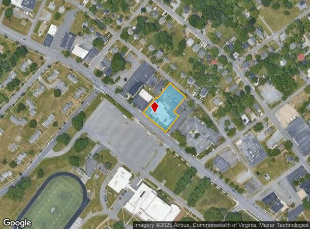  2524 Langhorne Rd, Lynchburg, VA Parcel Map