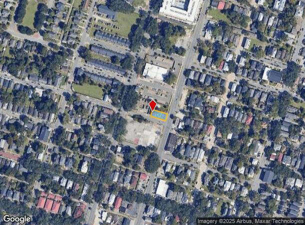  1809 Montgomery St, Savannah, GA Parcel Map