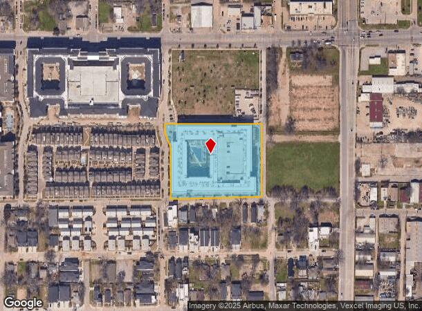 990 Singleton Blvd, Dallas, TX Parcel Map
