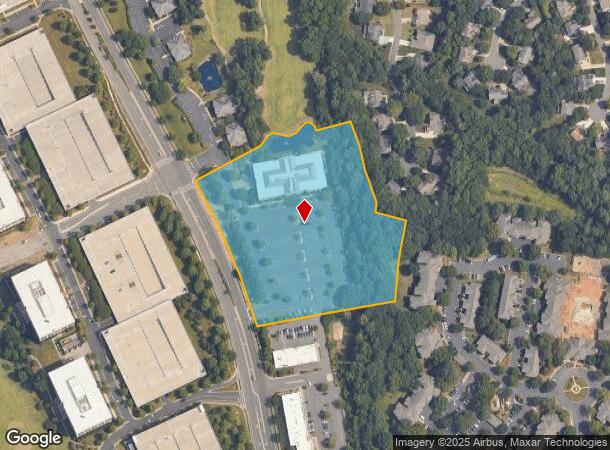  11430 N Community House Rd, Charlotte, NC Parcel Map