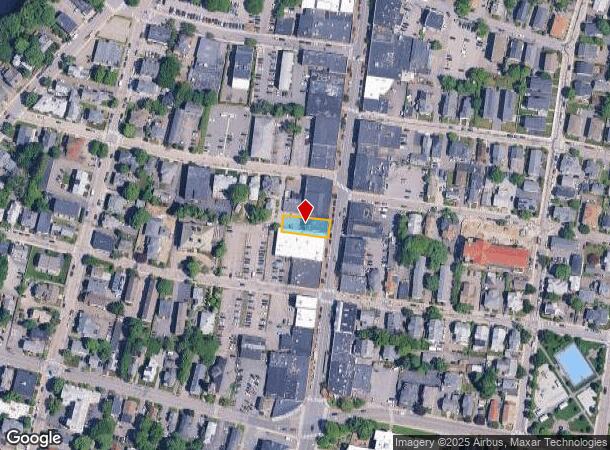  405 Moody St, Waltham, MA Parcel Map