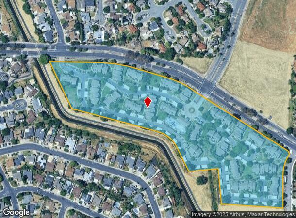  1111 James Donlon Blvd, Antioch, CA Parcel Map