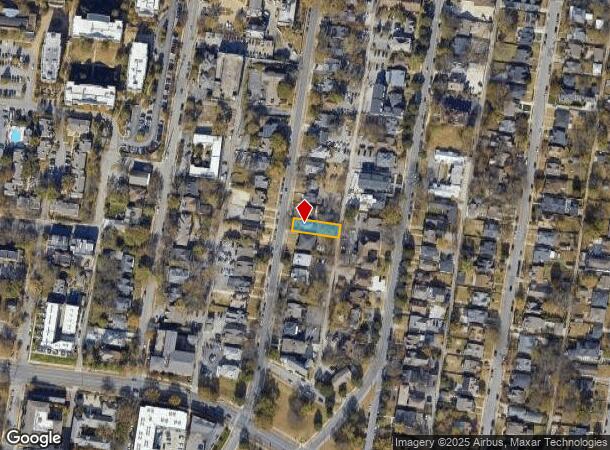 1604 17Th Ave S, Nashville, TN Parcel Map