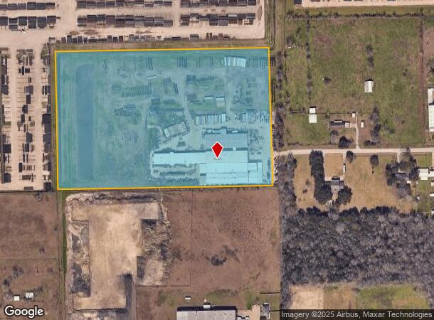 5220 Shank Rd, Pearland, TX Parcel Map