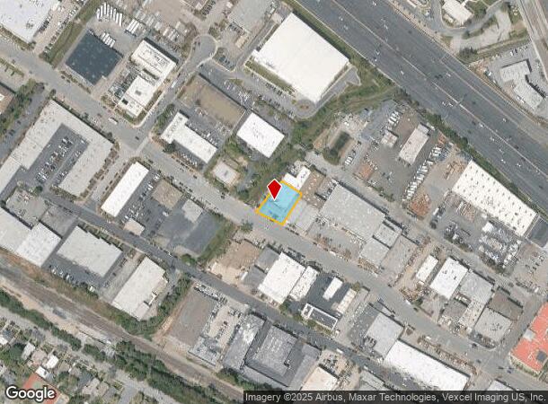 1394 Rollins Rd, Burlingame, CA Parcel Map