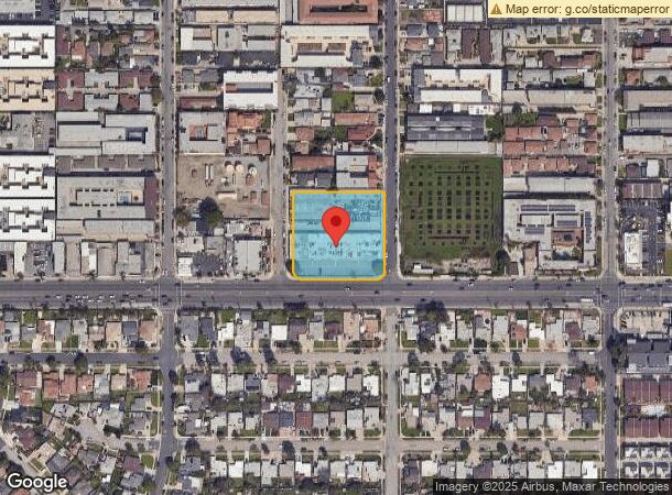  3701 W Rosecrans Ave, Hawthorne, CA Parcel Map