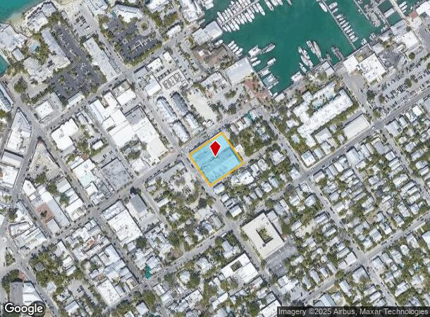 201 Simonton St, Key West, FL Parcel Map