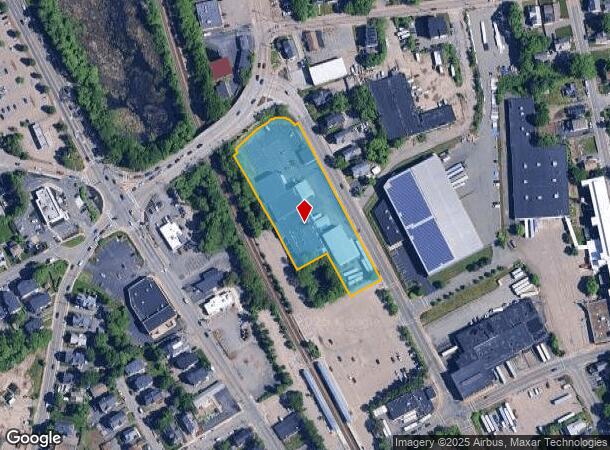 180 Spark St, Brockton, MA Parcel Map