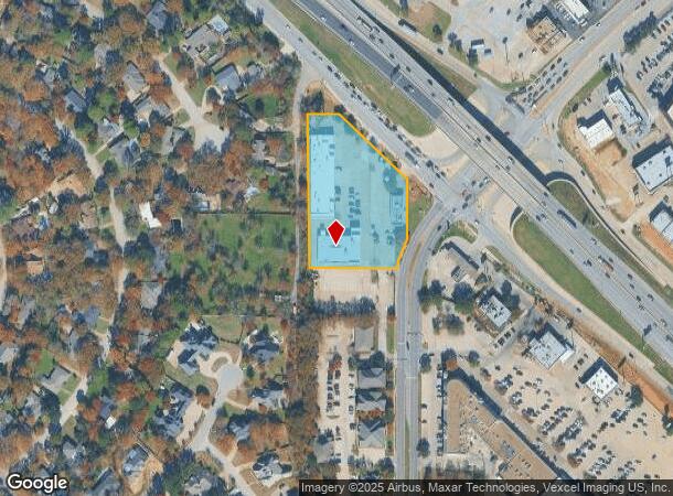 2426 Lillian Miller Pky, Denton, TX Parcel Map