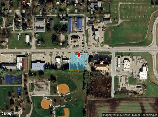 550 E Springfield Rd, Arcola, IL Parcel Map