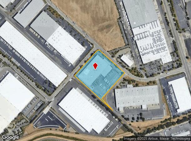 1212 Performance Dr, Stockton, CA Parcel Map